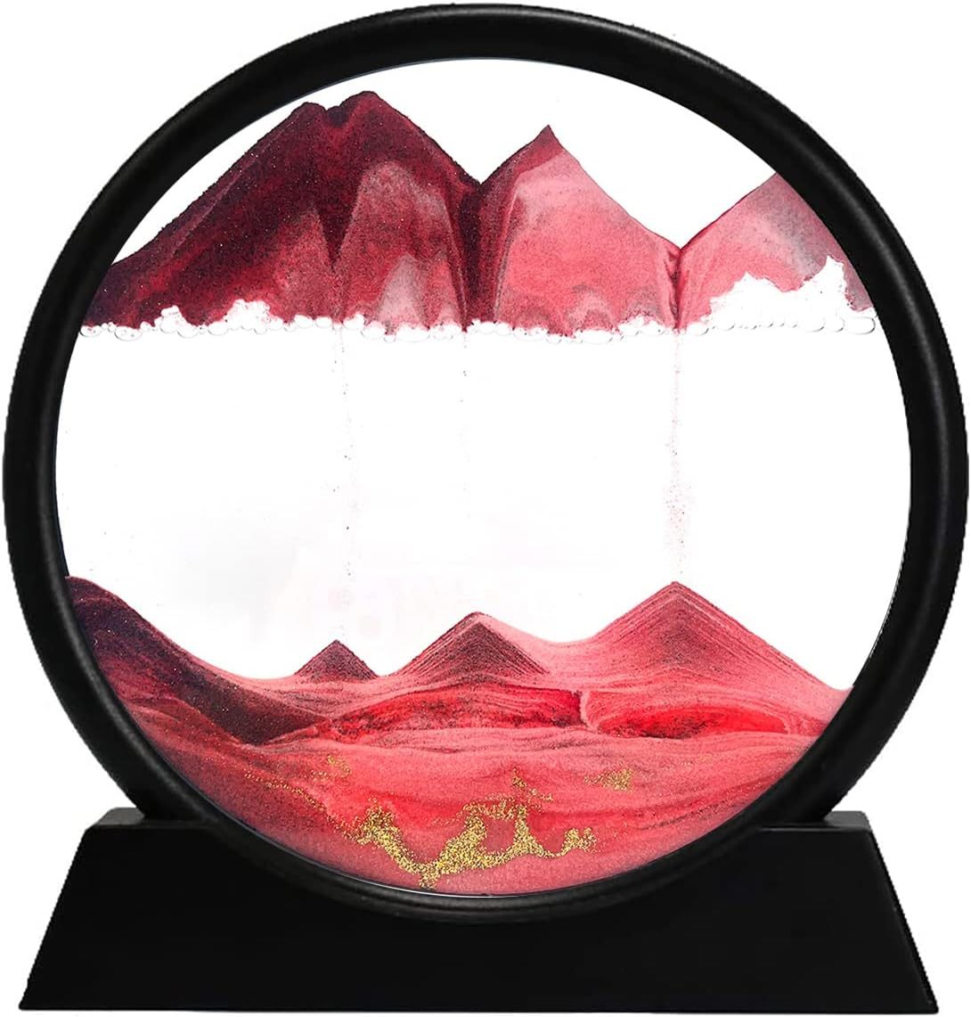 3D Dynamic Sand Art Liquid Motion, Moving Sand Art