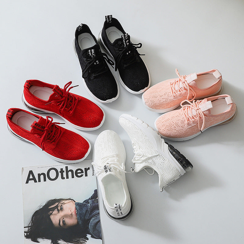 Ladies Cushion Hollow Running Shoes