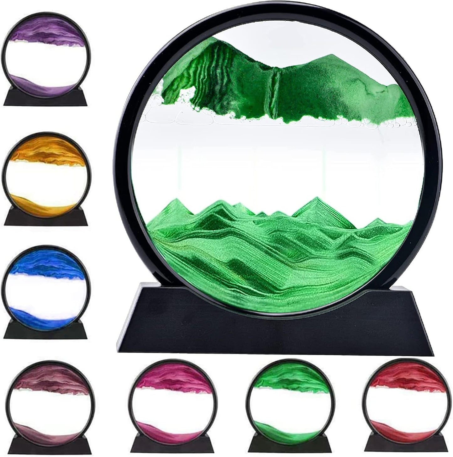 3D Dynamic Sand Art Liquid Motion, Moving Sand Art