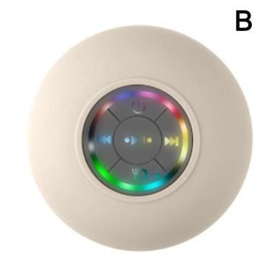 Big Suction Cup Waterproof Bluetooth Speaker LED