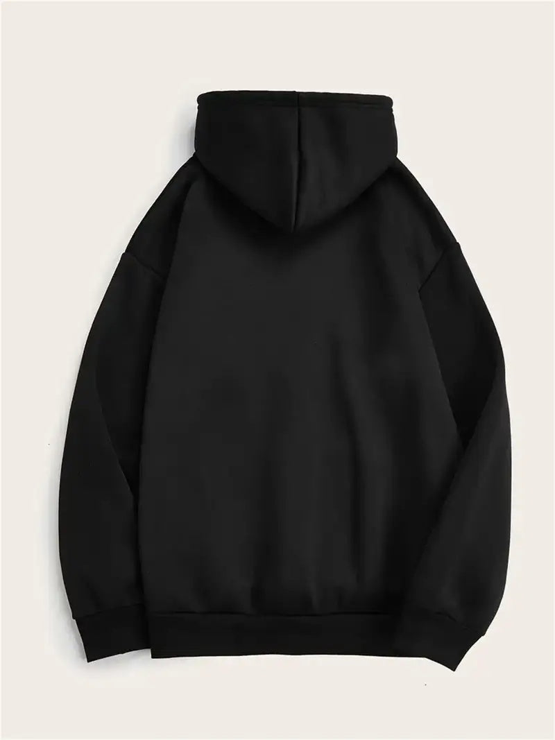 Women'S Christmas Tree Print Hoodie With Kangaroo Pocket - Casual Long Sleeve Sweatshirt, Machine Washable, All-Season Hooded Collar Top