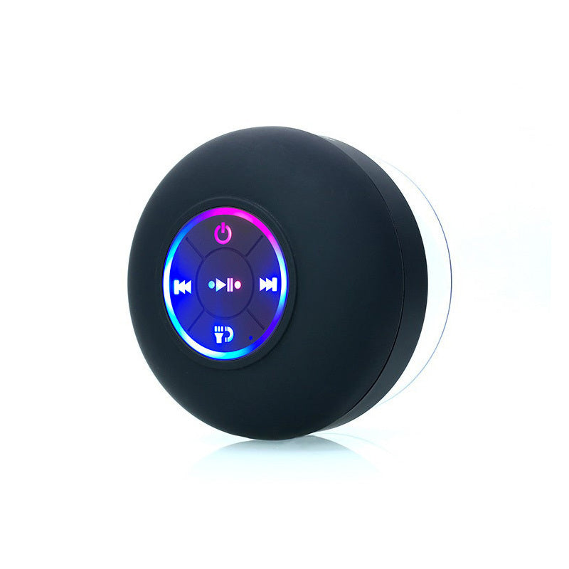 Big Suction Cup Waterproof Bluetooth Speaker LED