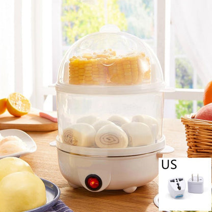 Double Layer Egg Poacher Household Multifunctional