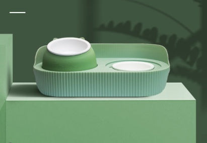 Pet Cat Bowl Ceramic Food Bowl Protect Cervical