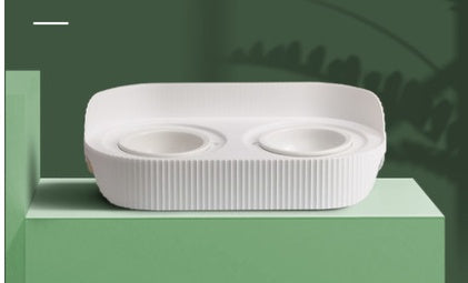 Pet Cat Bowl Ceramic Food Bowl Protect Cervical