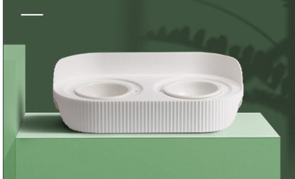 Pet Cat Bowl Ceramic Food Bowl Protect Cervical