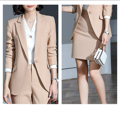 Women's Business Suit – Elegant Two-Piece Professional Office Outfit