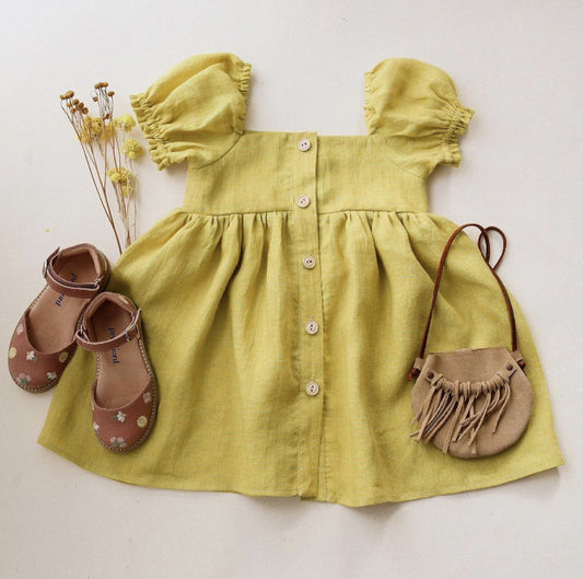 Puff Sleeves, Princess Dress, Girl Dresses, Square