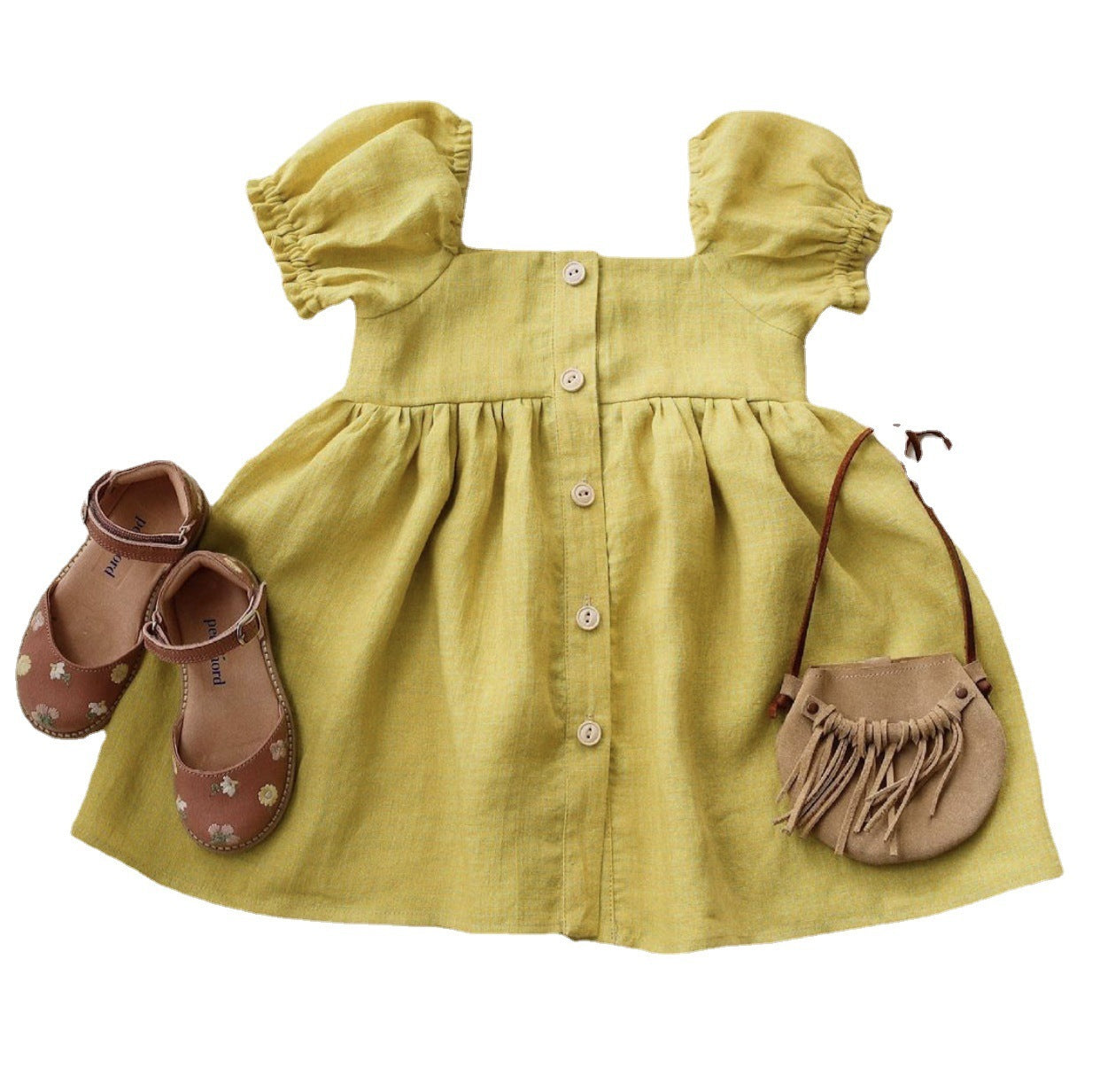 Puff Sleeves, Princess Dress, Girl Dresses, Square