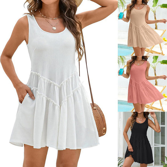 Women Swimsuit Coverup Bathing Suit Swim Beach Cover Ups Swimwear Flowy Summer Dress Vacation Swim Suits