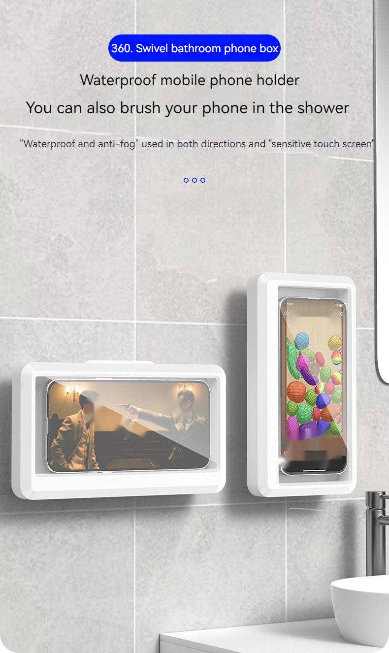 Bathroom Waterproof 360-degree Rotating Punch