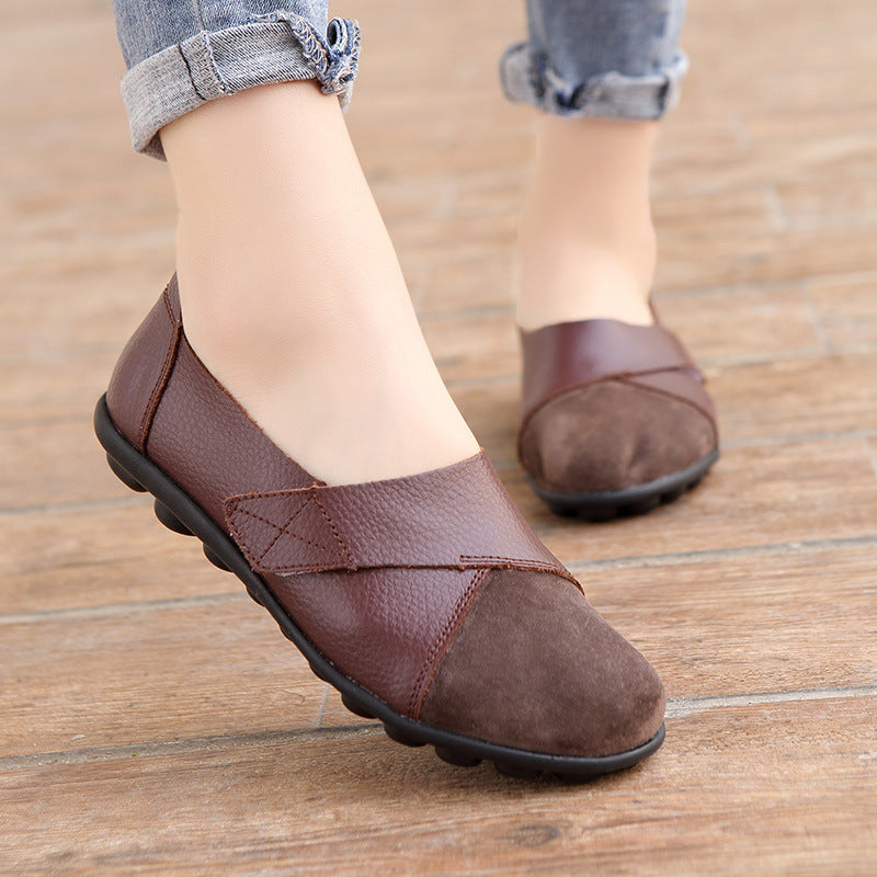 Ladies' Velcro peas shoes