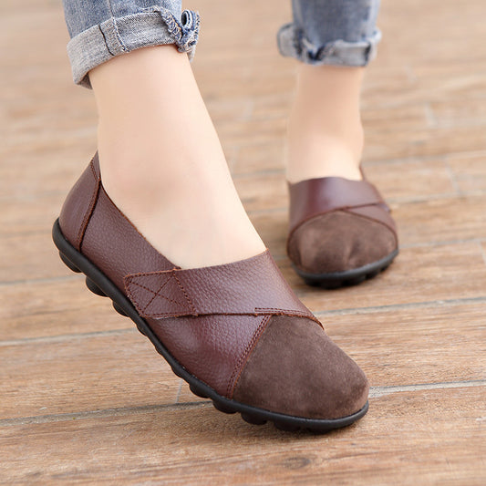 Ladies' Velcro peas shoes