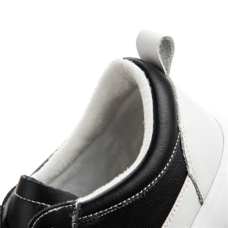 Platform white shoes ladies sports casual shoes