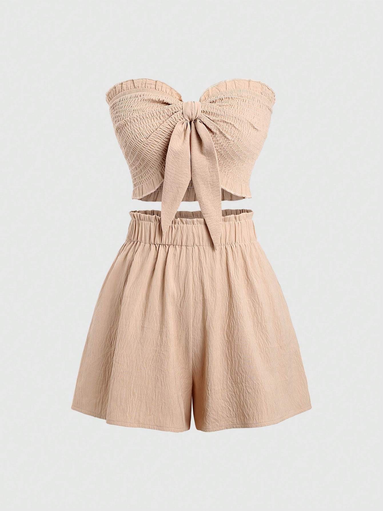 Two Piece Clothes Set With Wrapping Top Summer Co Ordbeach Co Ordfestival Co Order