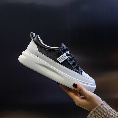 Platform white shoes ladies sports casual shoes