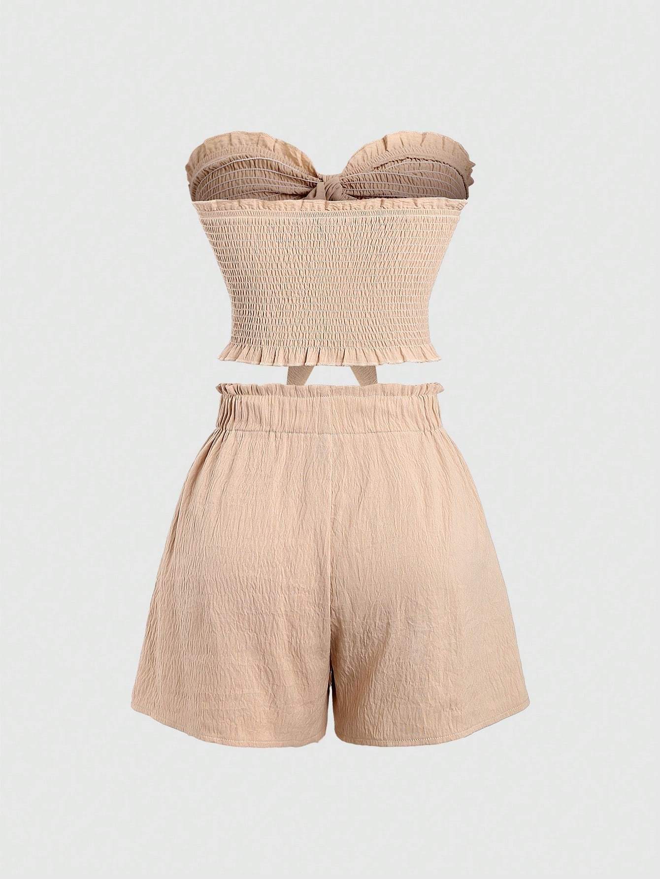 Two Piece Clothes Set With Wrapping Top Summer Co Ordbeach Co Ordfestival Co Order