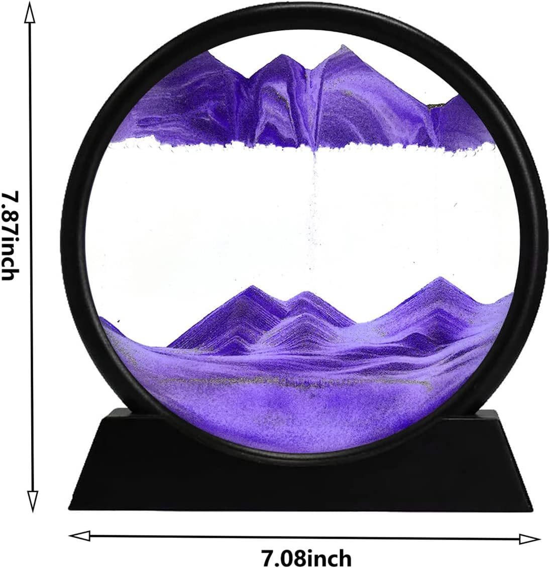 3D Dynamic Sand Art Liquid Motion, Moving Sand Art