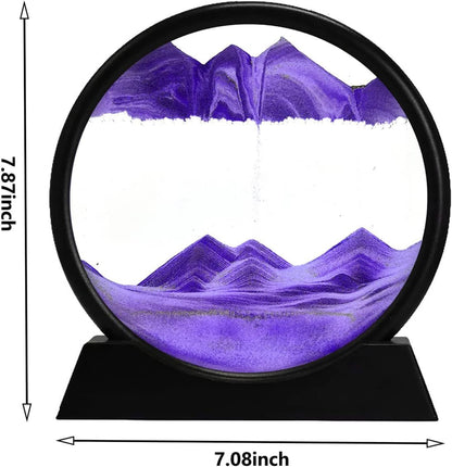 3D Dynamic Sand Art Liquid Motion, Moving Sand Art