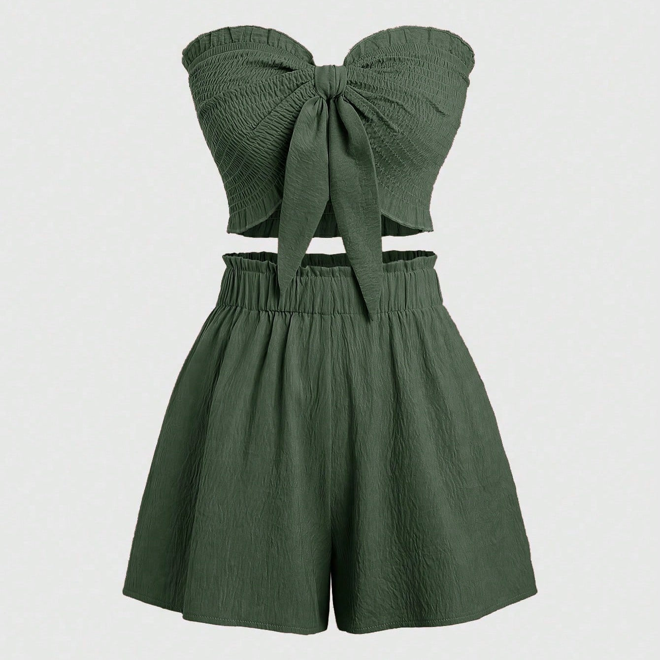 Two Piece Clothes Set With Wrapping Top Summer Co Ordbeach Co Ordfestival Co Order