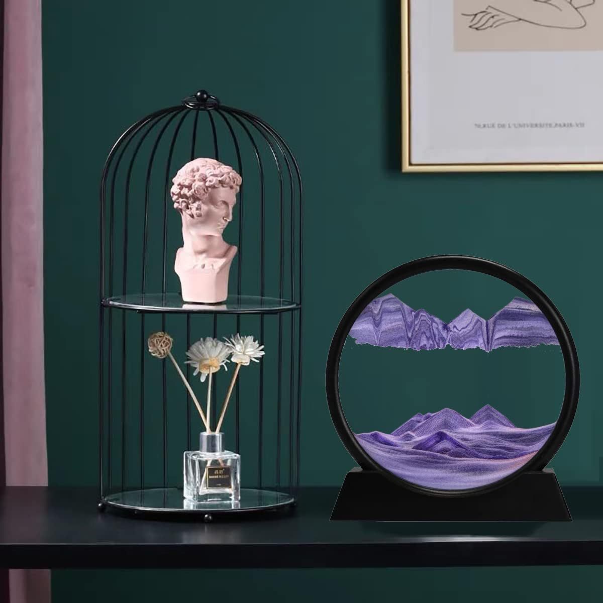 3D Dynamic Sand Art Liquid Motion, Moving Sand Art