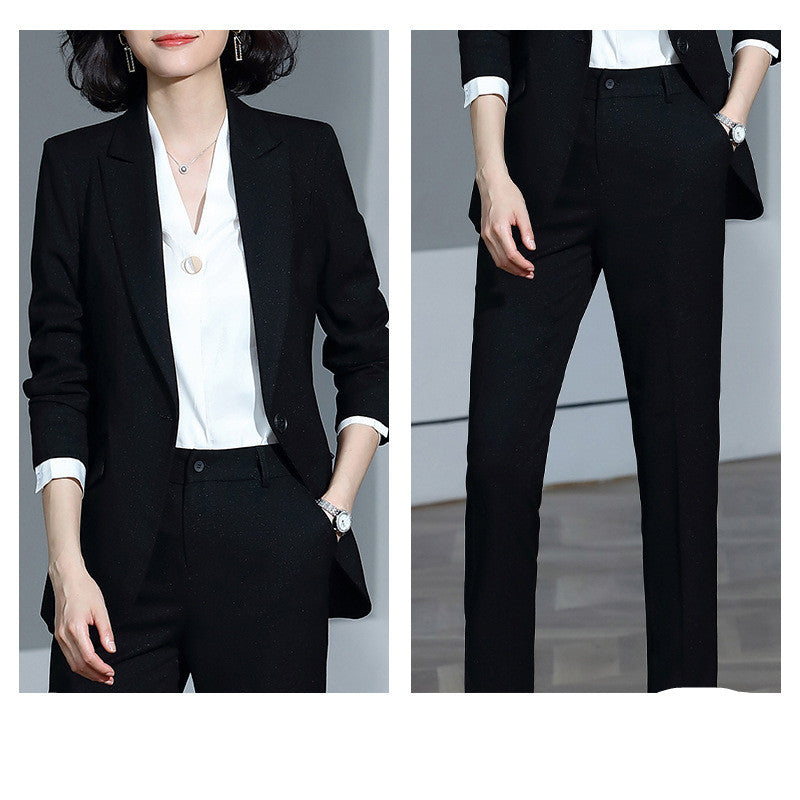 Women's Business Suit – Elegant Two-Piece Professional Office Outfit