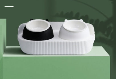 Pet Cat Bowl Ceramic Food Bowl Protect Cervical