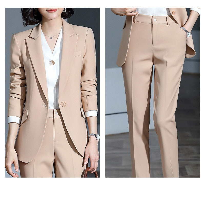 Women's Business Suit – Elegant Two-Piece Professional Office Outfit