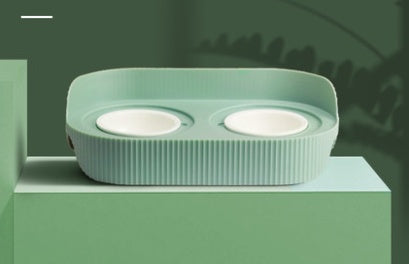 Pet Cat Bowl Ceramic Food Bowl Protect Cervical