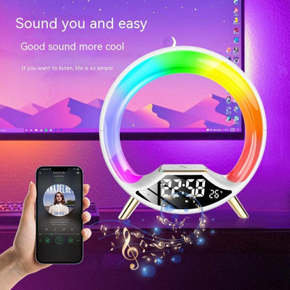 O Light Three In One Wireless Charging Multifunctional