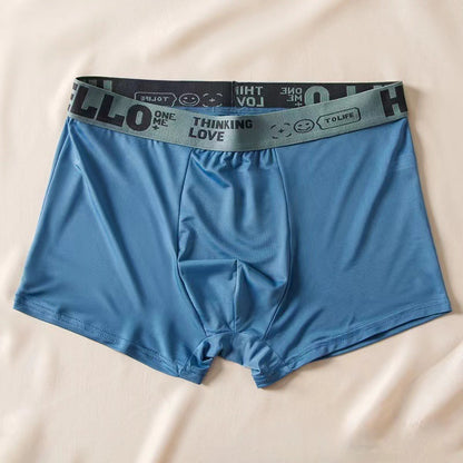 Men's Ice Silk Graphene Antibacterial Underwear