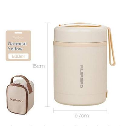 Stainless Steel Office Worker Can Heat Breakfast Cup