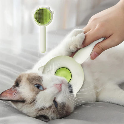 Pet Hair Cleaner Brush Cat Grooming Brush With Release