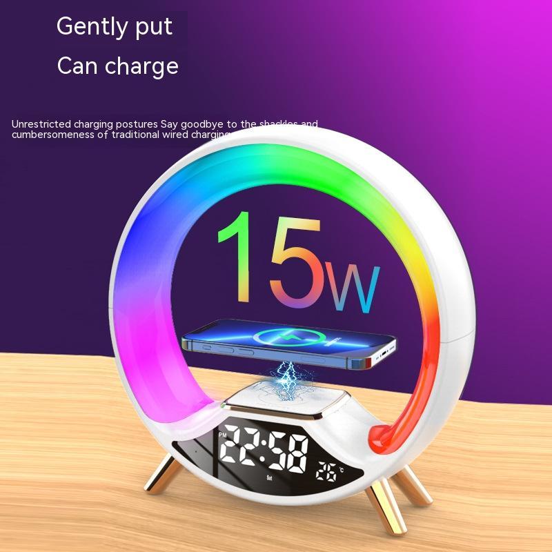 O Light Three In One Wireless Charging Multifunctional