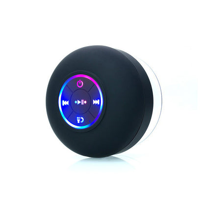 Big Suction Cup Waterproof Bluetooth Speaker LED